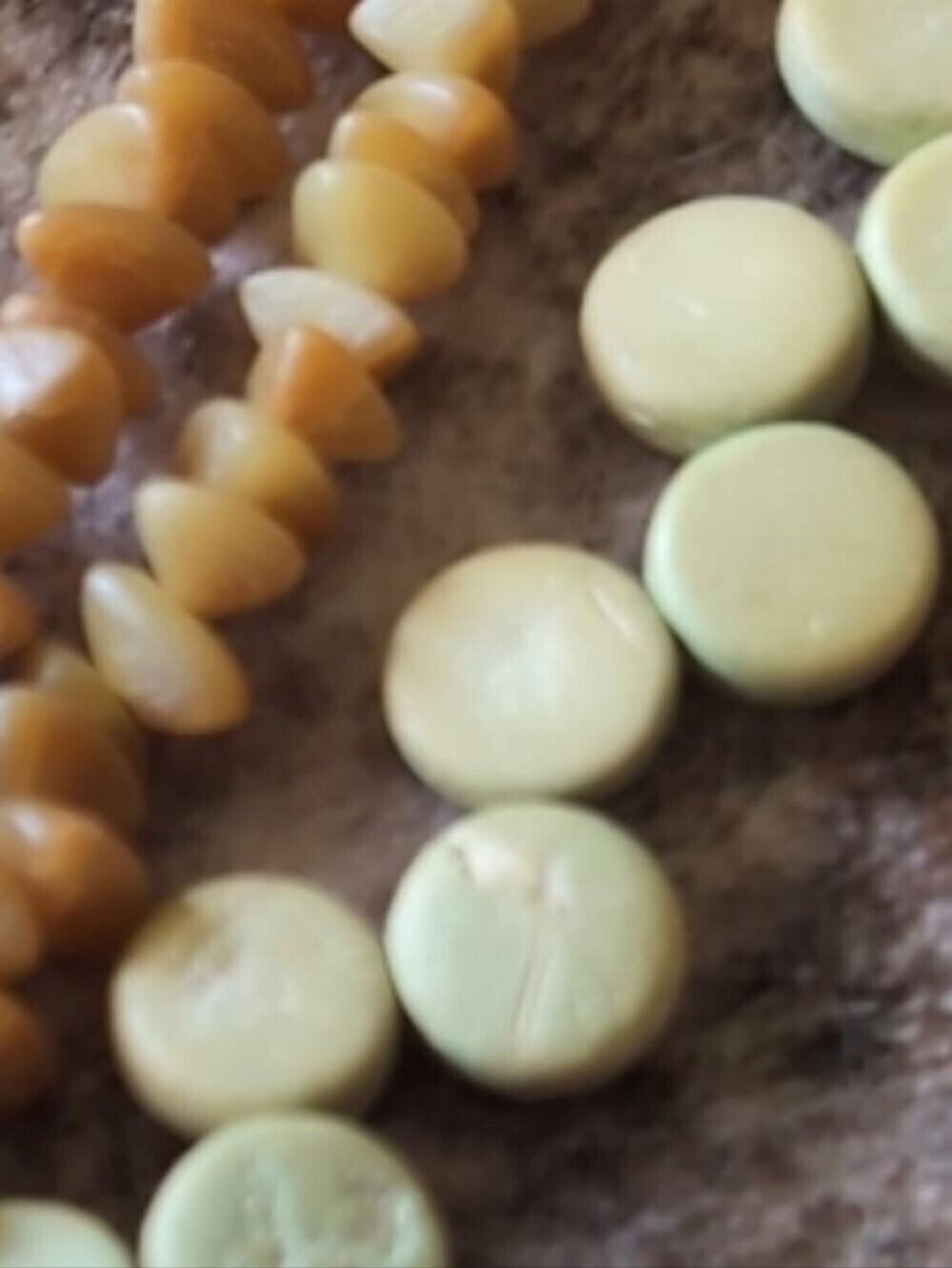 Beaded Brown and Cream Multi-Strand Pendant Necklace - Picture 5 of 5